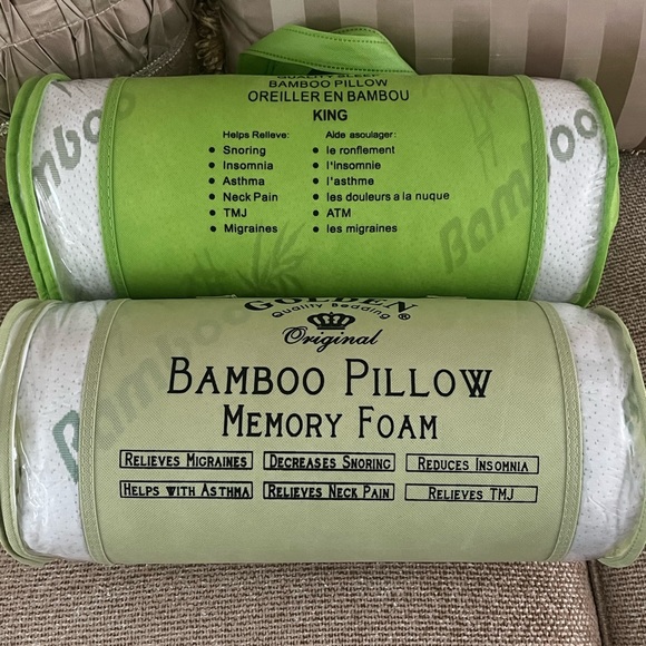 🆕 Bamboo memory pillow - King size - Picture 5 of 5